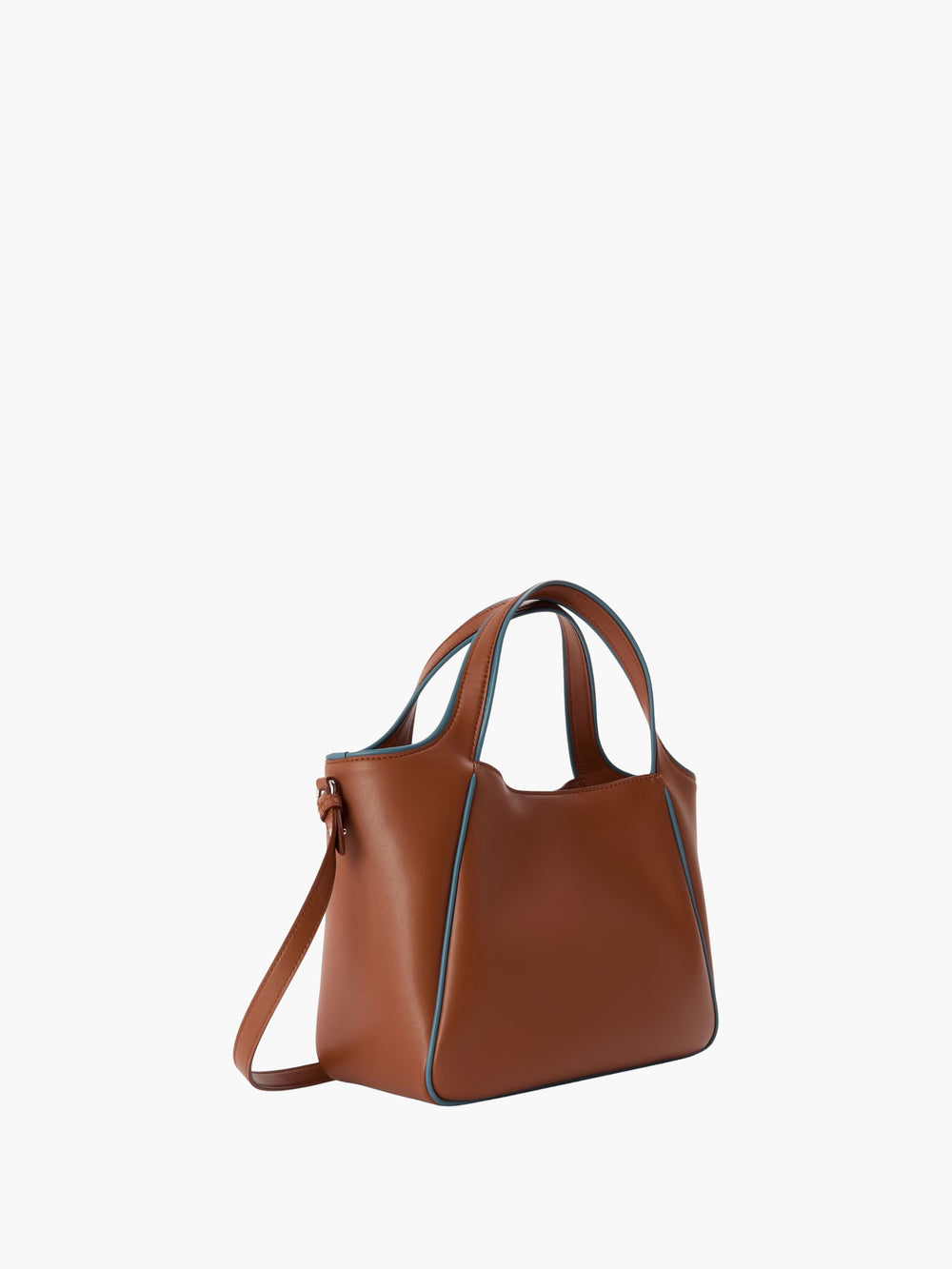 Stella Mccartney Bag Tote Logo Crossbody Eco Alter Mat Brandy