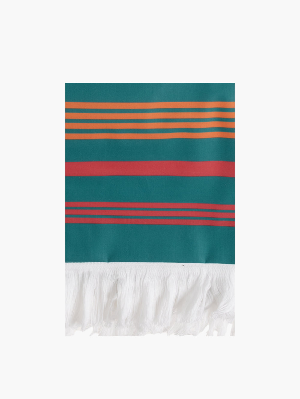 Etro Towels Ischia Doubled Beach Towel 100X180 Green Multi
