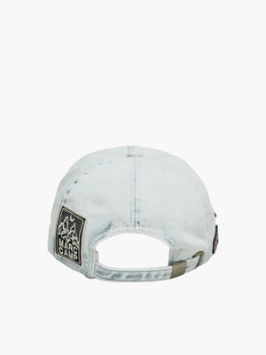 Marc Jacobs Cap Tattoo Patch Denim Light Wash