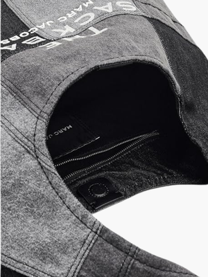Marc Jacobs Bag Patchwork Denim  Sack Black