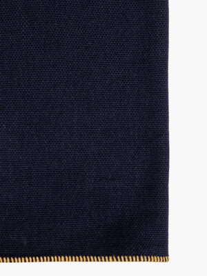 Etro Throw Alisso  Navy-Caramel