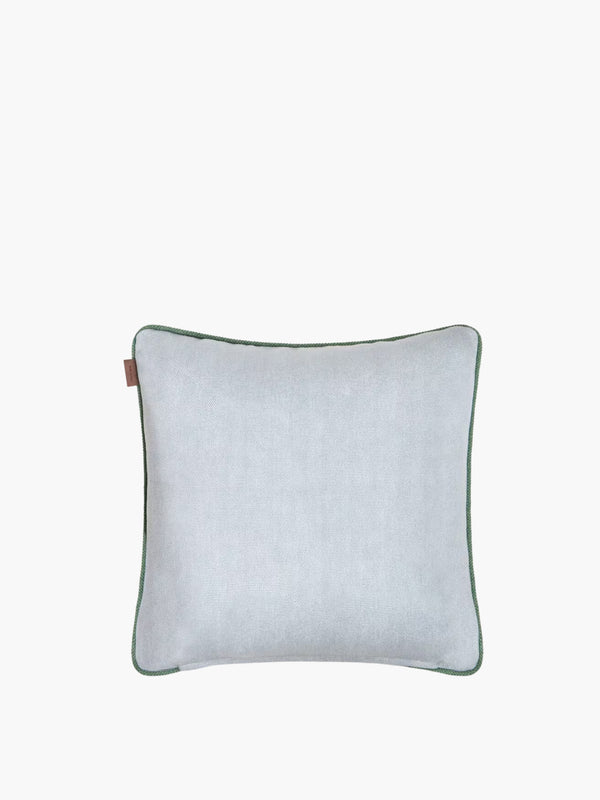 Etro Cushions Somerset Linen Embroidered Cushion W/Cord 4 White