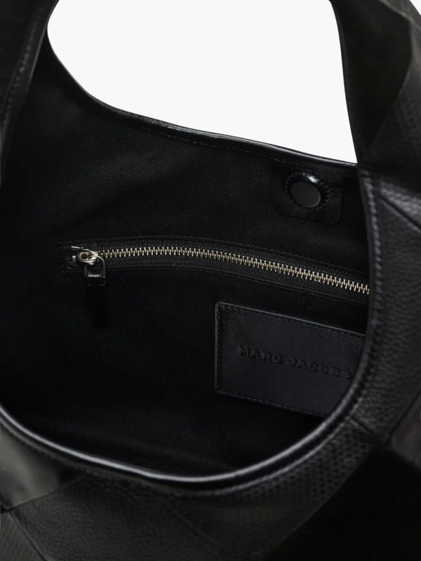 Marc Jacobs Bag Suede Patchwork Sack Black