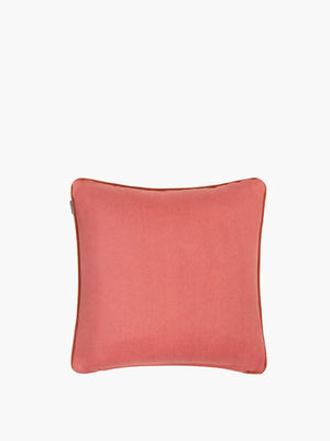 Etro Cushions Somerset Linen Embroidered Cushion W/Cord 4 Red