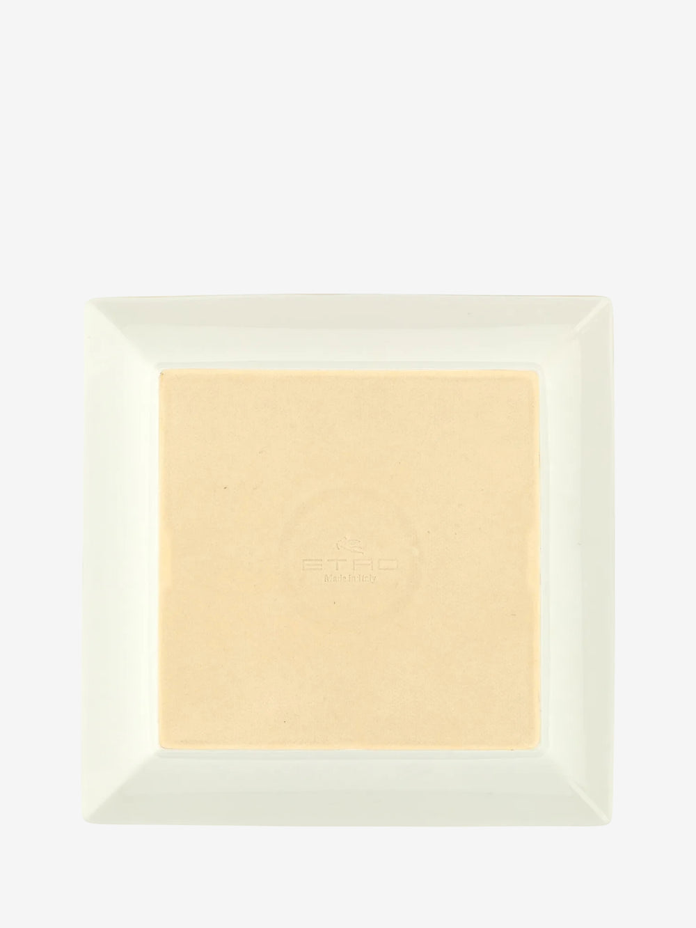 Etro Tray Pegaso Square  24X24 H. 6 Cm Green