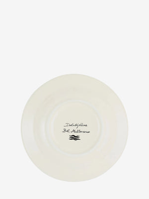 Dolce & Gabbana 2 Piece Dish Set Blue