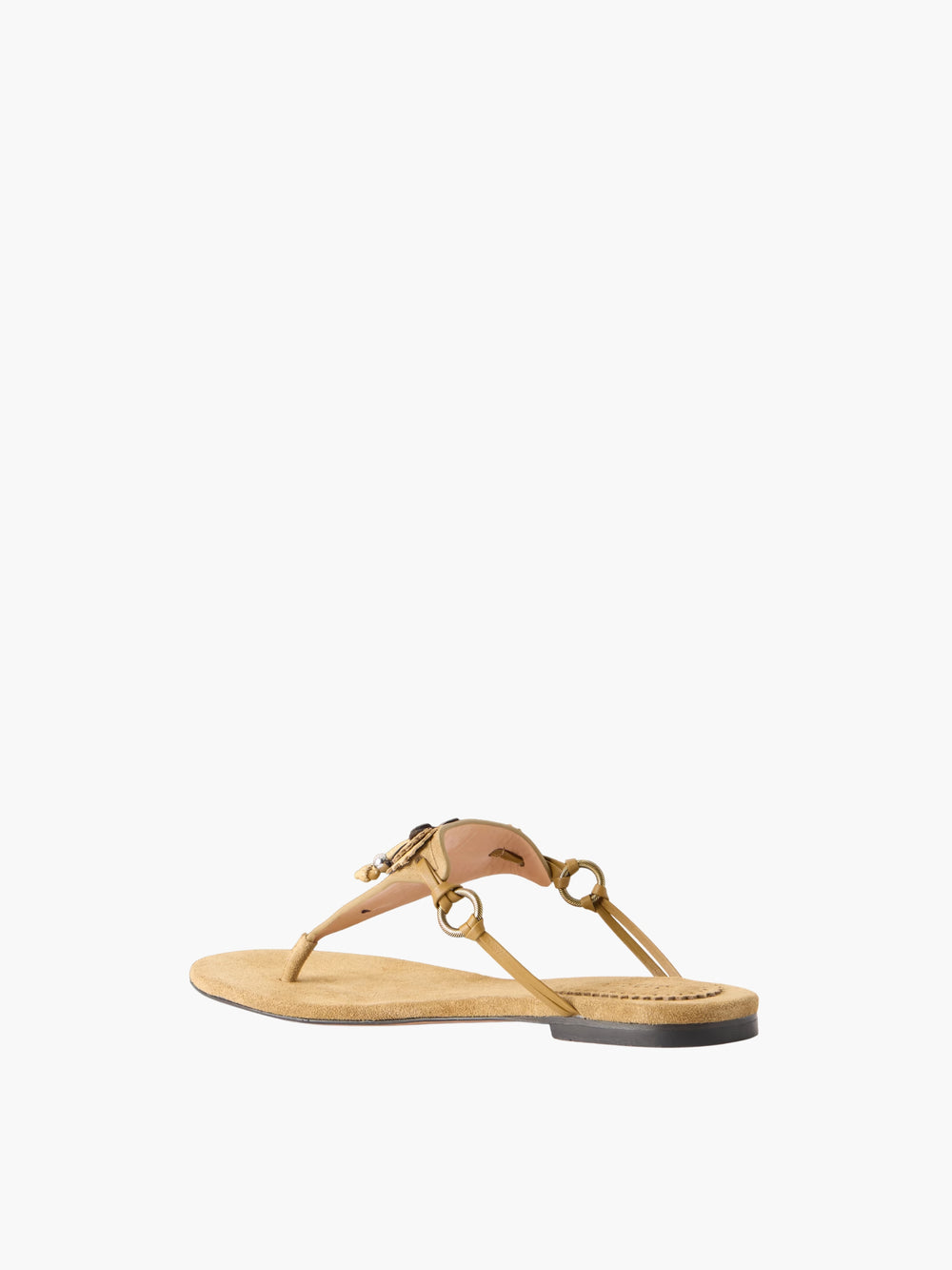 Isabel Marant ISS2 Sandals Suede Strap Taupe