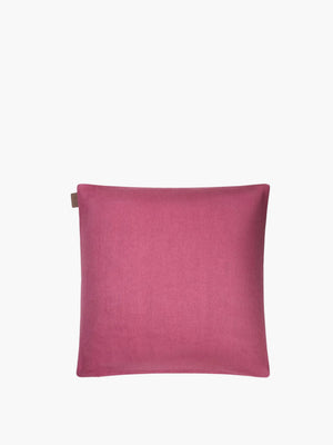 Etro Cushions Pegaso Linen Embroidered Cushion 45X45 Red