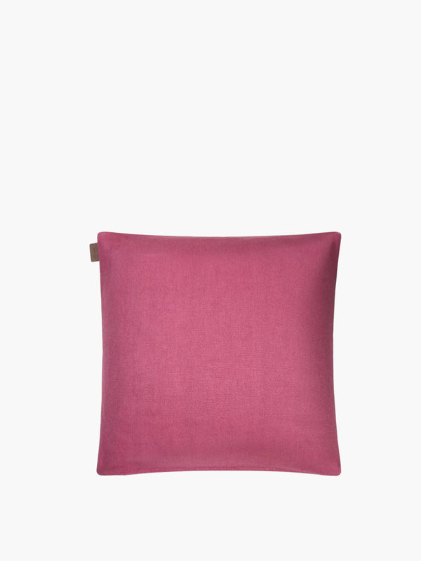 Etro Cushions Pegaso Linen Embroidered Cushion 45X45 Red