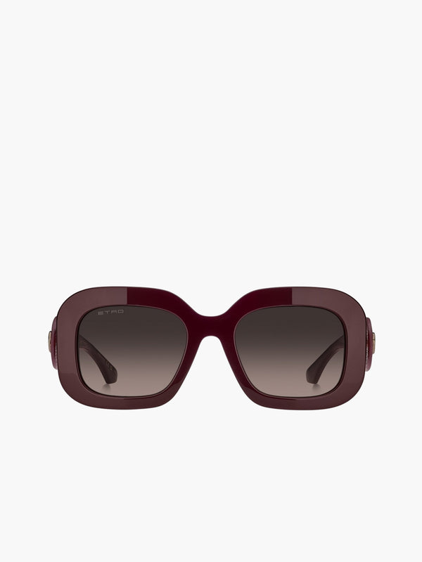 Etro Sunglasses Etro 0141/G/S 197737244811 Oversize Burgundy