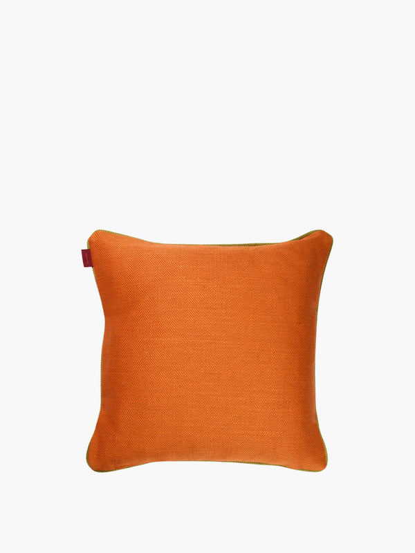 Etro Cushions Emila Embroidered Cushion W/Cord 45X45 Orange