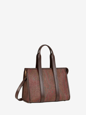 Etro Bag Top Handle Bauletto S Arnica 26X19X12,5 Brown