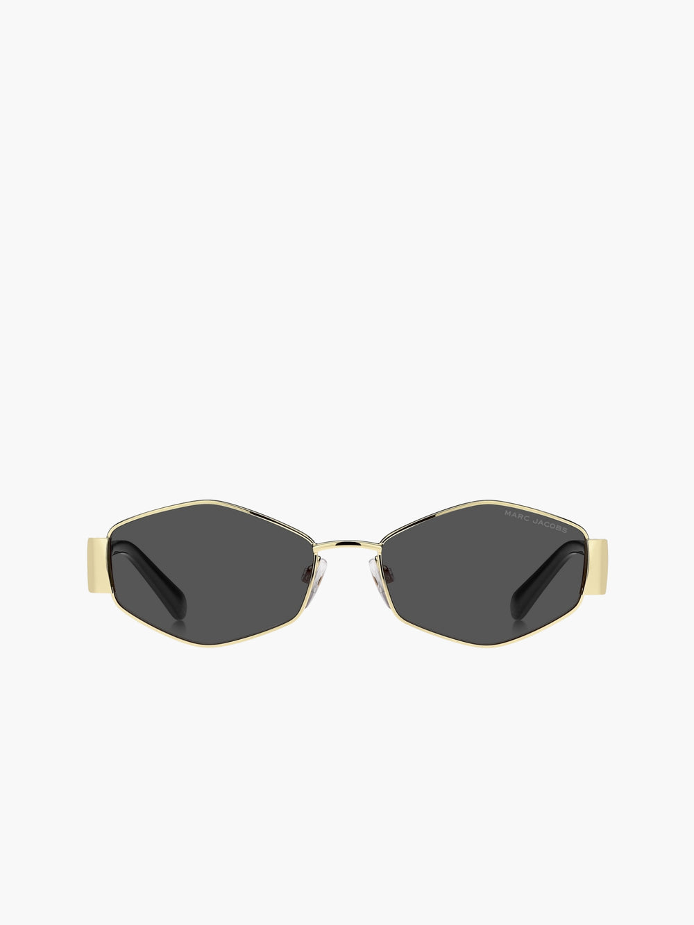 Marc Jacobs Sunglasses Marc 496/Shiny 197737241674 Hexagon Gold Black