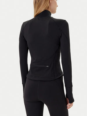 Adidas Trainer Sweater By Stella McCartney Tpr Midl Zipup Black