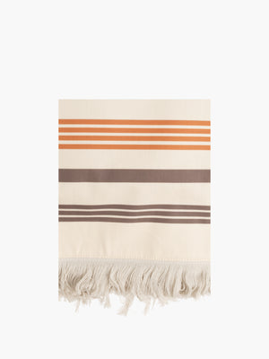 Etro Towels Ischia Doubled Beach Towel 100X180 Cream