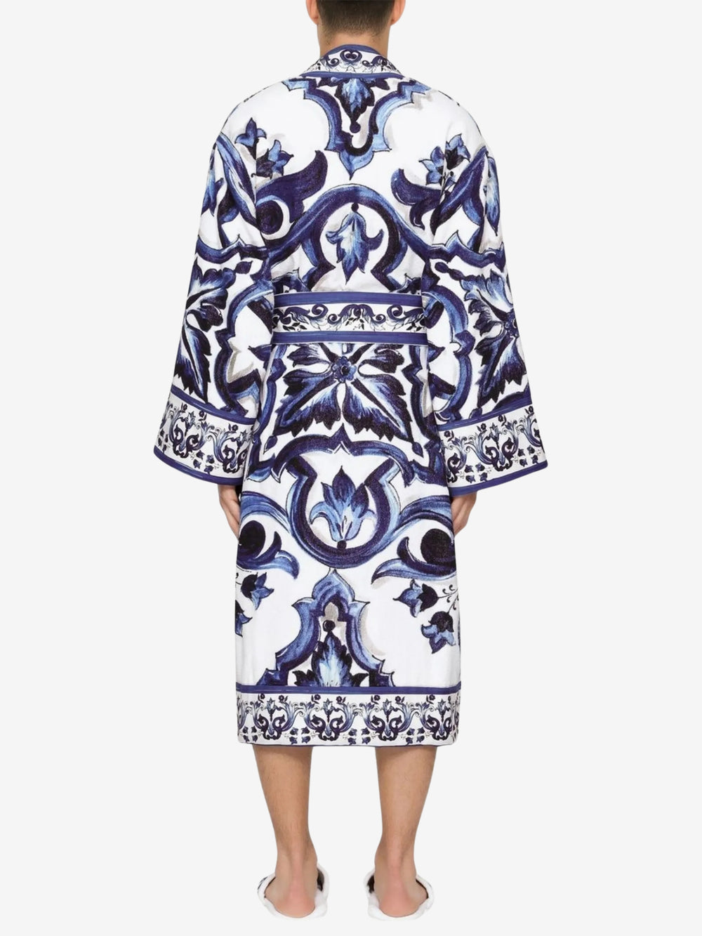 Dolce & Gabbana Bath Robe Blue