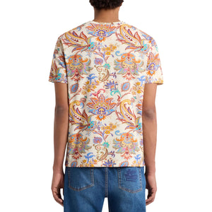 Etro T-Shirt Paisley Print Multi
