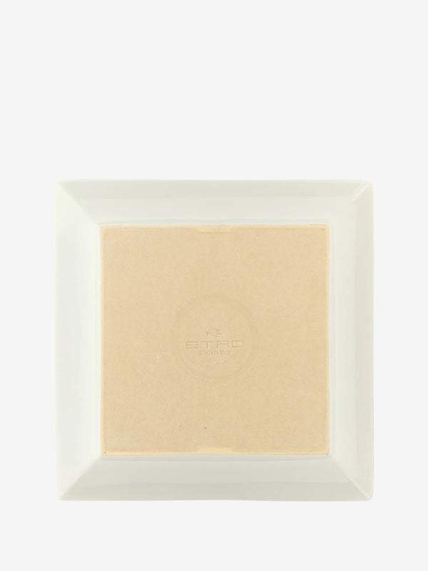 Etro Tray Pegaso Square  24X24 H. 6 Cm Rose Pink