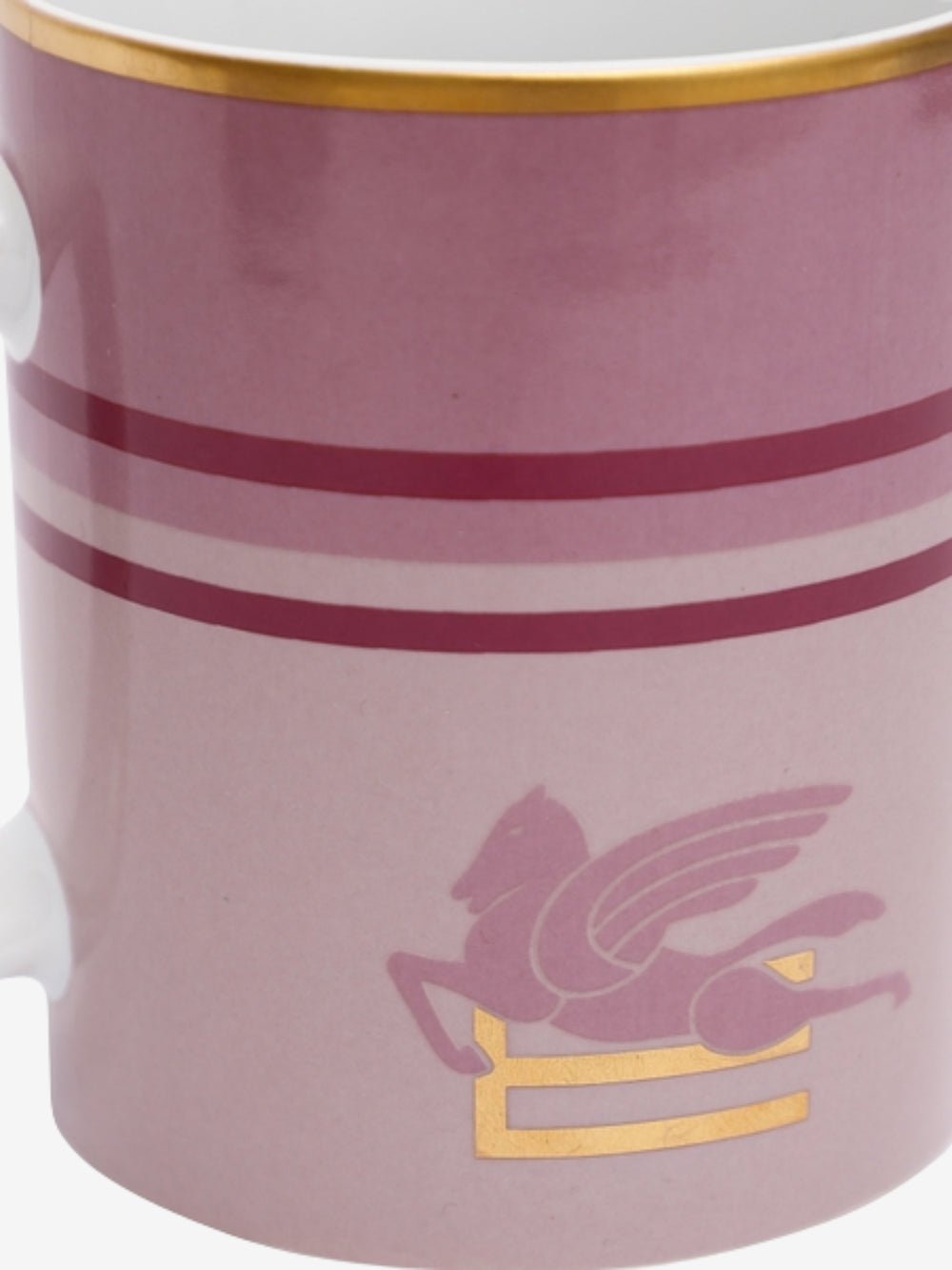 Etro Mug Pegaso  Diam. 8 H.9 Cm Rose Pink