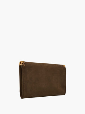 Stella Mccartney Bag Falabella Wallet W/ Chain Bag Alter Suede Moka