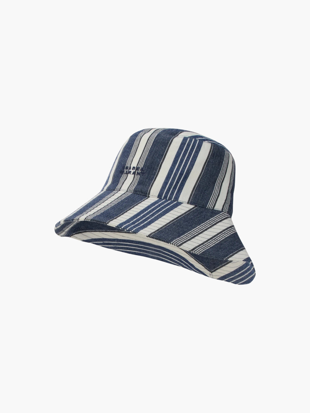 Isabel Marant Hat Bucket Stripes Blue