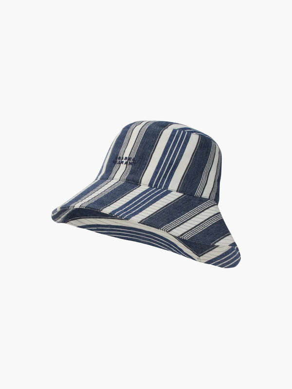 Isabel Marant Hat Bucket Stripes Blue
