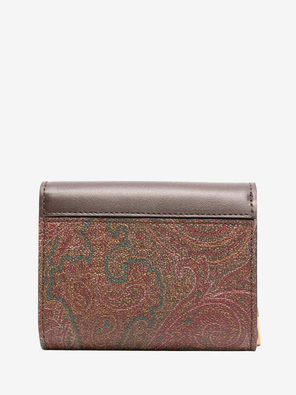 Etro Wallet  Tri - Fold Arnica 11,7X9,5 Brown
