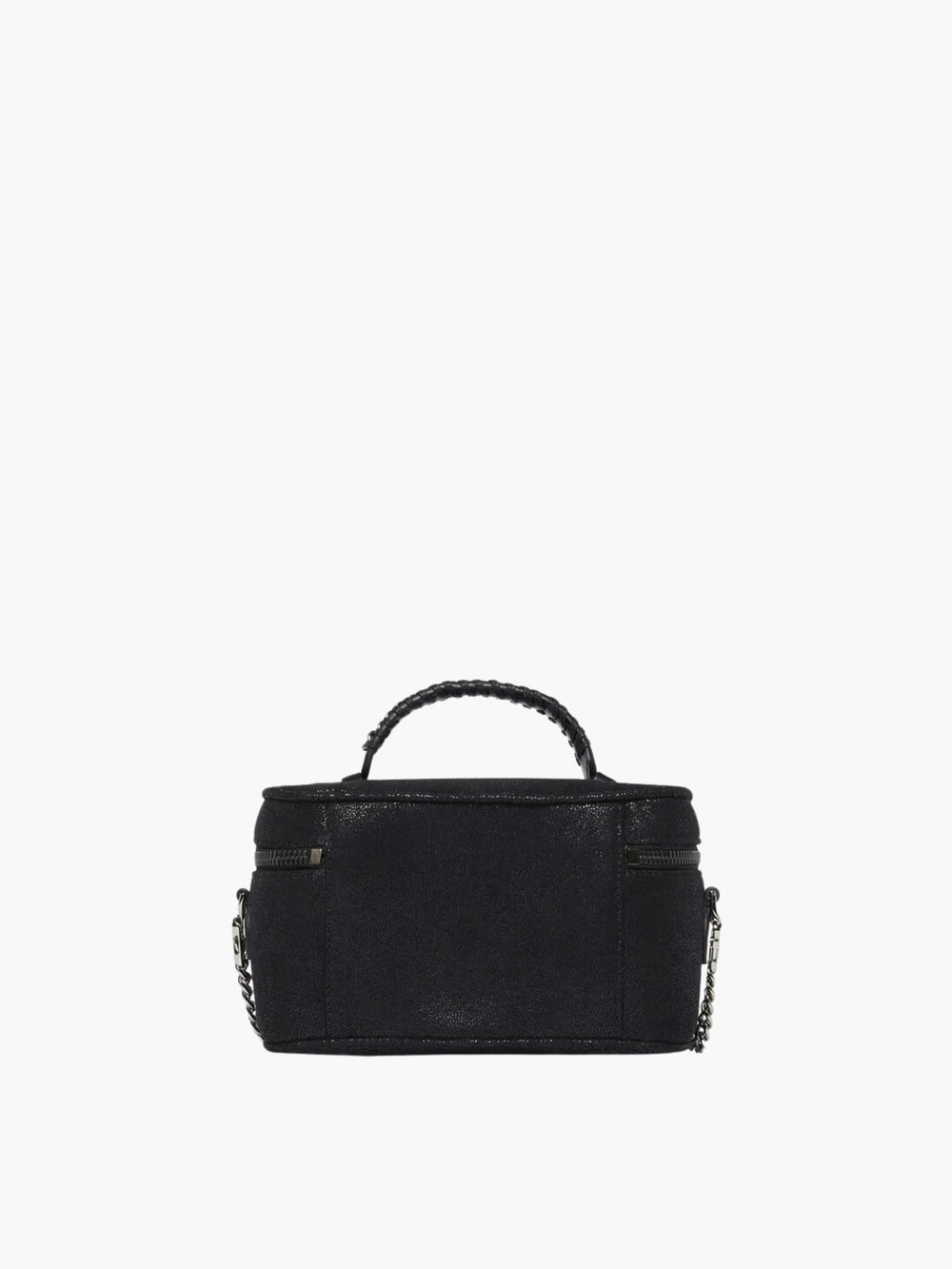 Stella Mccartney Falabella Vanity Case Eco Shaggy Deer Black