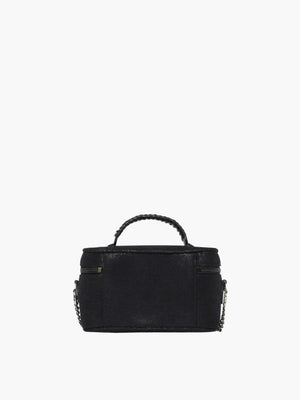 Stella Mccartney Falabella Vanity Case Eco Shaggy Deer Black