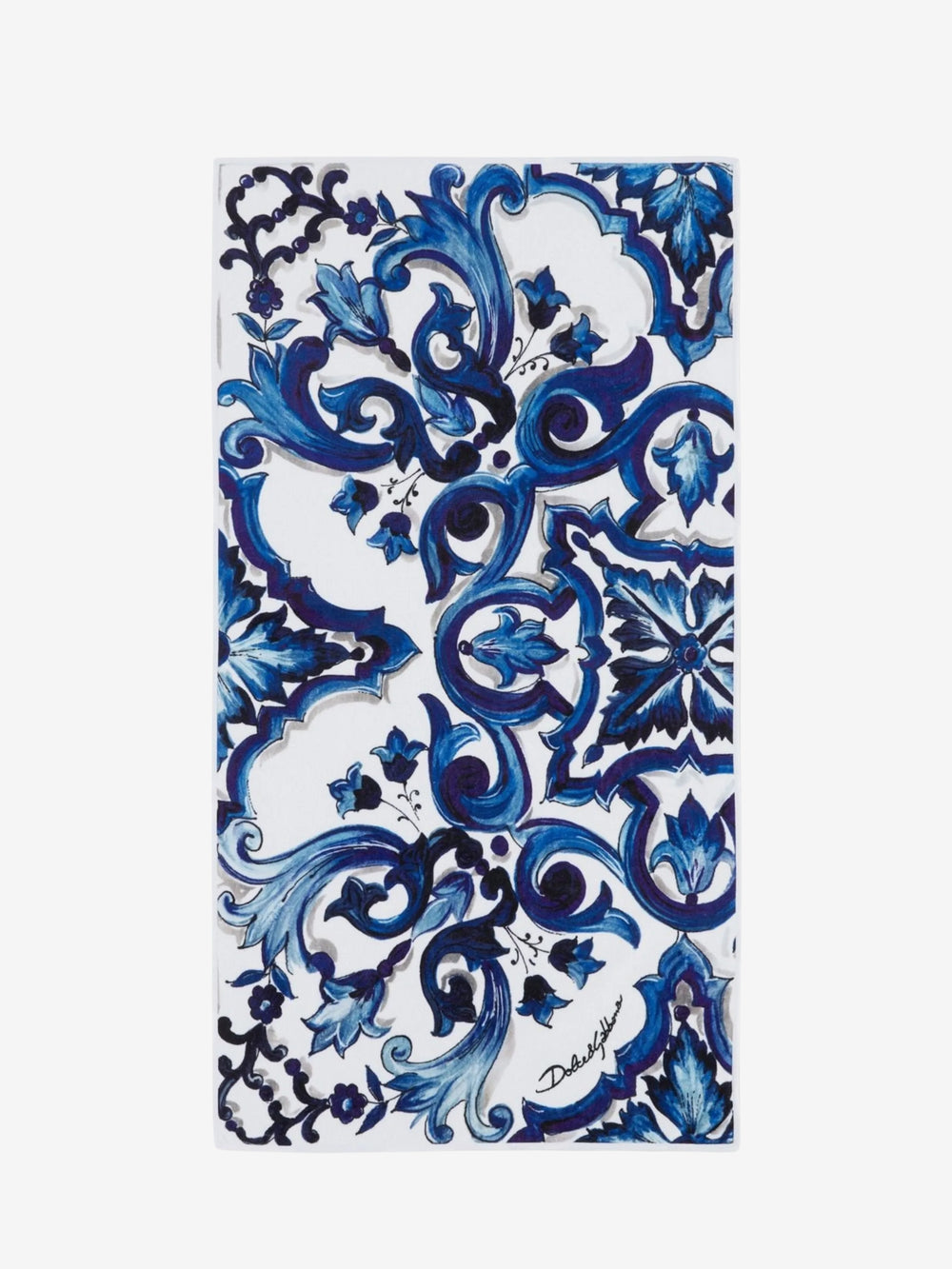 Dolce & Gabbana Terry Hand Towel Blue