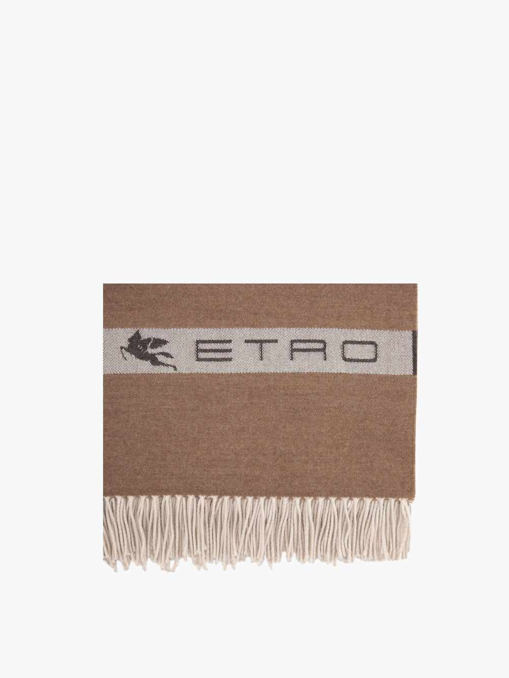 Etro Throws Horses Throw 140X180 Brown