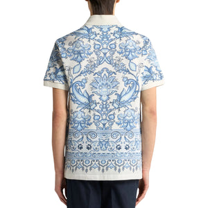 Etro Golfer Allover Print Blue-White