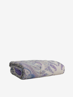 Etro Bed Linen Kiri Quilted Bedcover W/Edge 270X270 Gr.100 Multi Colour