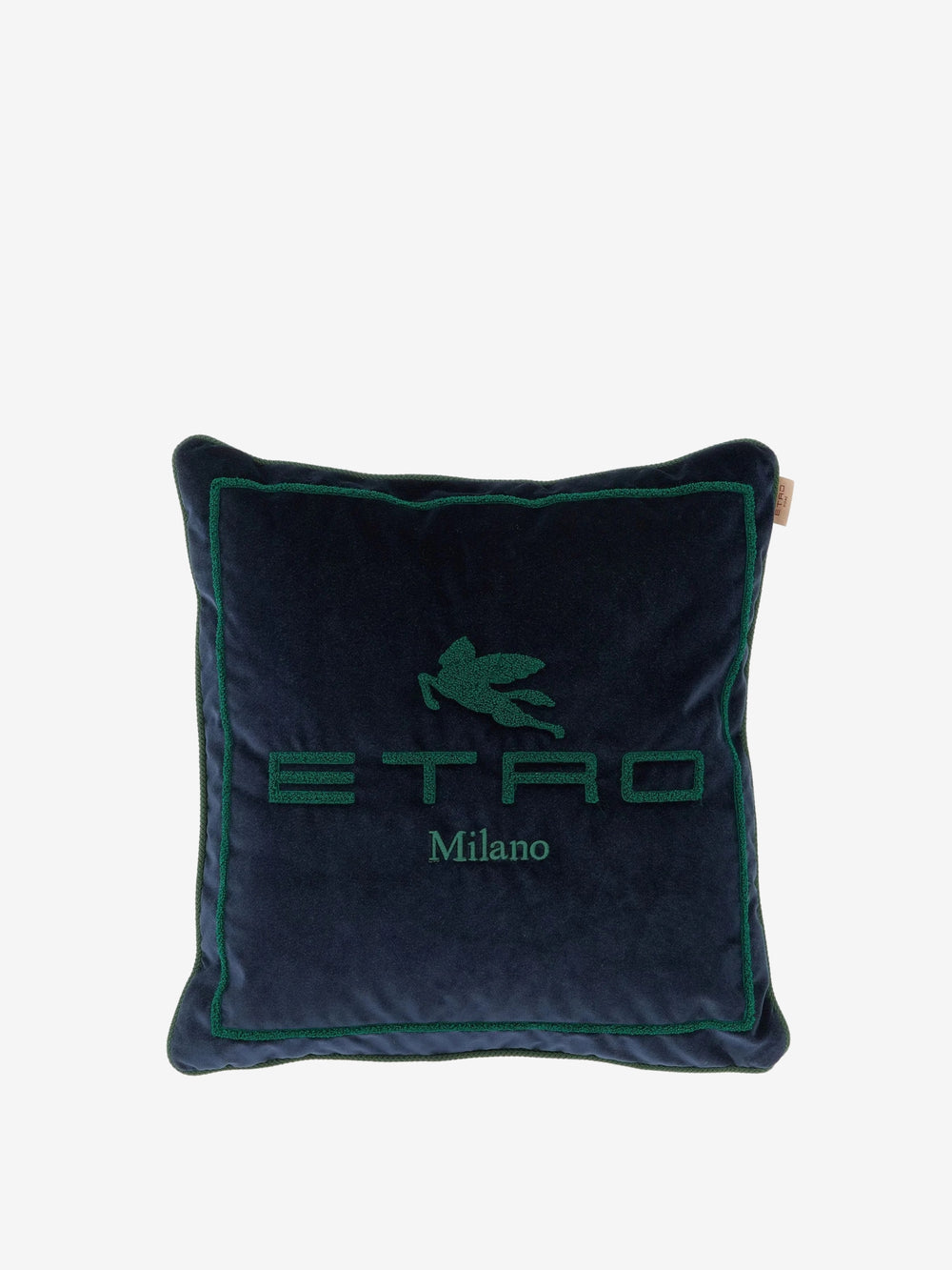 Etro Sponge Embroidered Cushion W/Cord 45X45  Multi