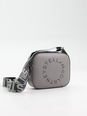 Stella Mccartney Bag Logo Camera Bag Eco Embossed Grey
