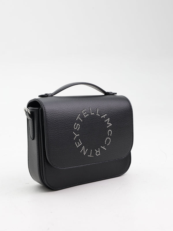 Stella Mccartney Bag Logo Flap  Eco Embossed  Black