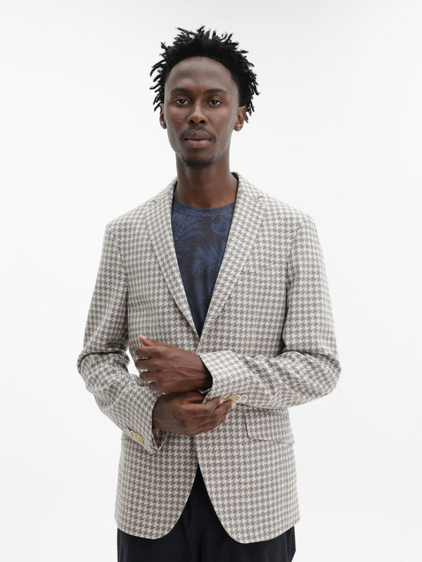 Etro Blazer Roma Allover Print Multi