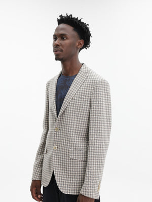 Etro Blazer Roma Allover Print Multi
