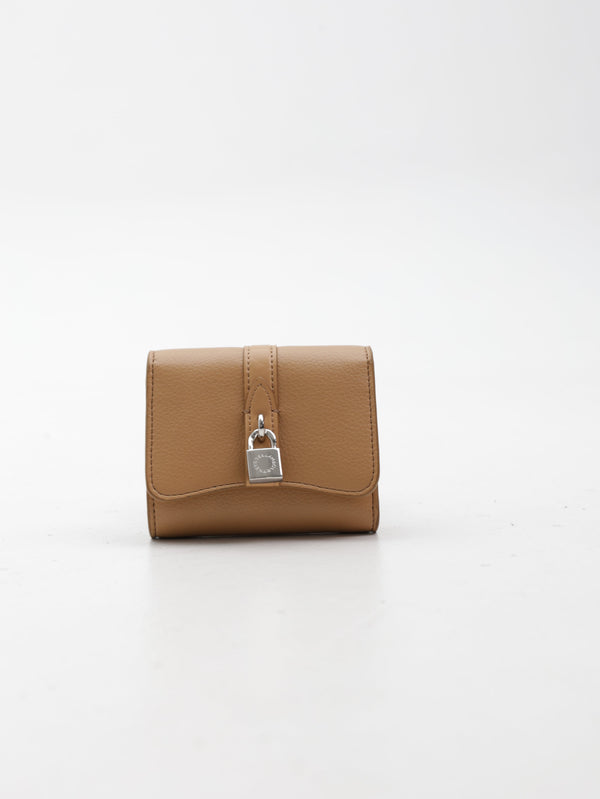 Stella Mccartney Wallet  Ryder Trifold  Embossed Brown