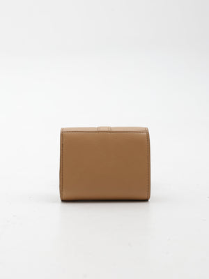 Stella Mccartney Wallet  Ryder Trifold  Embossed Brown