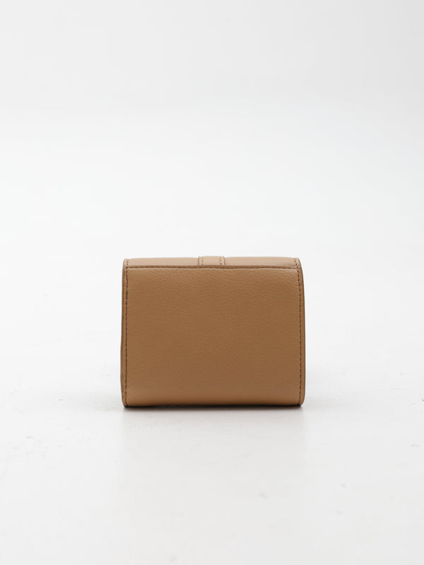 Stella Mccartney Wallet  Ryder Trifold  Embossed Brown