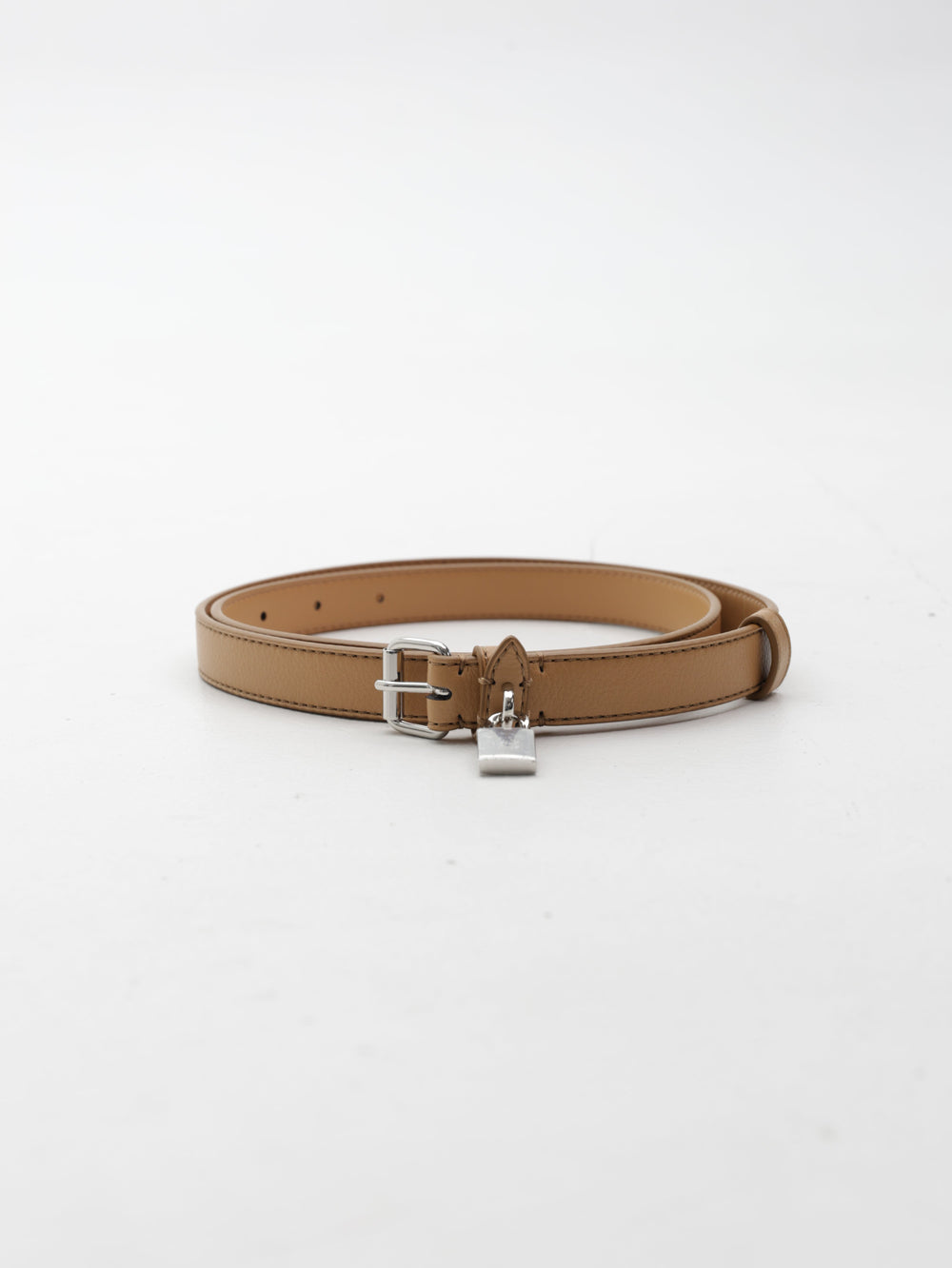 Stella Mccartney Belt Ryder Medium  Embossed Brown