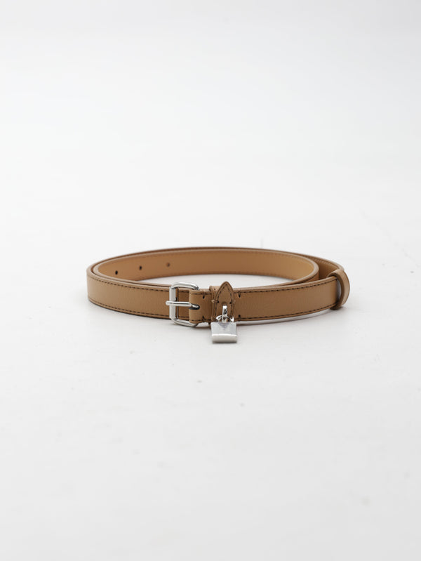 Stella Mccartney Belt Ryder Medium  Embossed Brown
