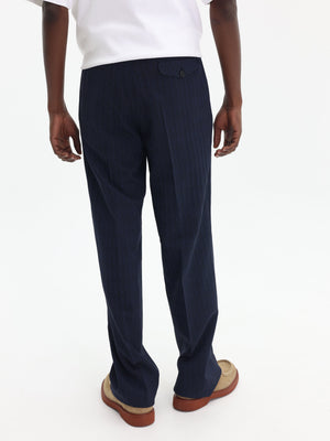 Etro Pants Event Suit Roma Navy