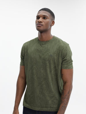 Etro T-Shirt  Roma Green