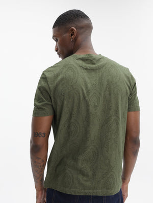 Etro T-Shirt  Roma Green