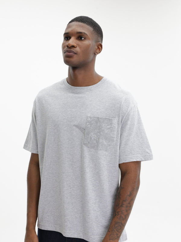 Etro T-Shirt Cut & Sew S Man Grey