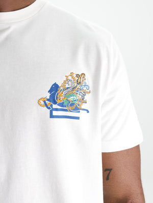 Etro T-Shirt  With Embroidered Logo White