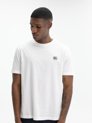 Etro T-Shirt  Roma White