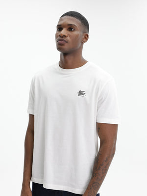 Etro T-Shirt  Roma White